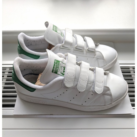 stan smith green velcro